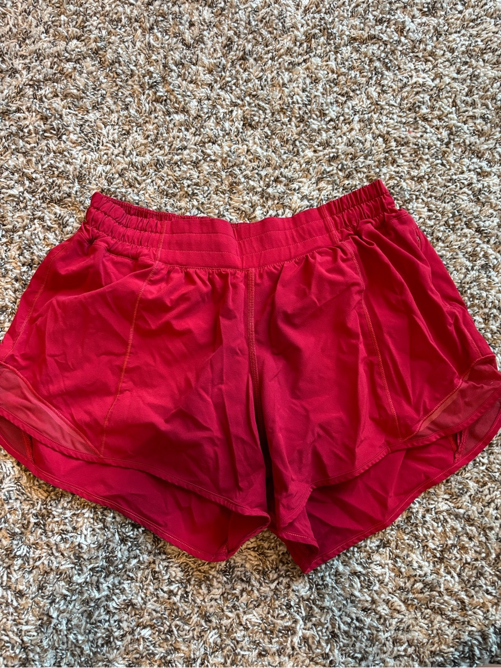 Women's Running Shorts - Red